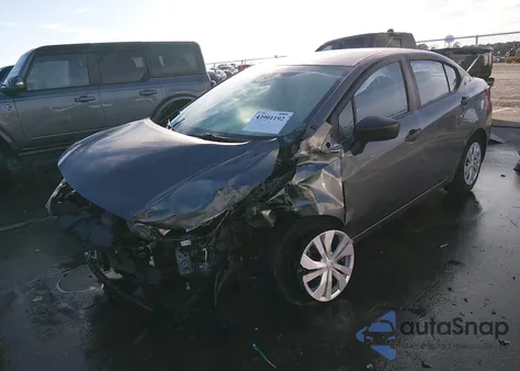 2020 Nissan Versa S Xtronic Cvt z USA, uszkodzony, nr VIN 3N1CN8DV5LL826887